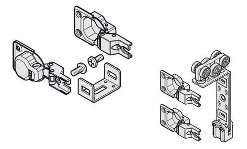 Bản lề nối, Silent-Fold 40, Mã số 409.63.710