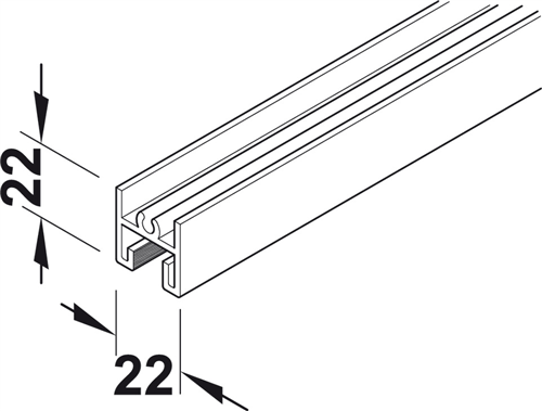 Khung trên, Cho Silent Aluflex 80, Mã số 403.75.300