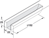 Bộ các thành phần, Slido D-Line11 120I, bộ phụ kiện không có ray trượt, Mã số 941.25.046