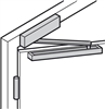 Thiết bị đóng cửa tự động lắp nổi, DCL83, Mã số 931.84.289