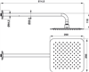 Sen đầu, AIRSENSE, gắn tường, Mã số 485.60.624