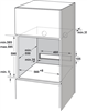 Lò nướng âm tủ, Lò nướng kết hợp hấp, điều khiển cảm ứng, 60 cm, 72 lít, Series 800, Mã số 538.61.461