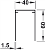 Ray dẫn hướng đơn, trên, Mã số 403.36.903